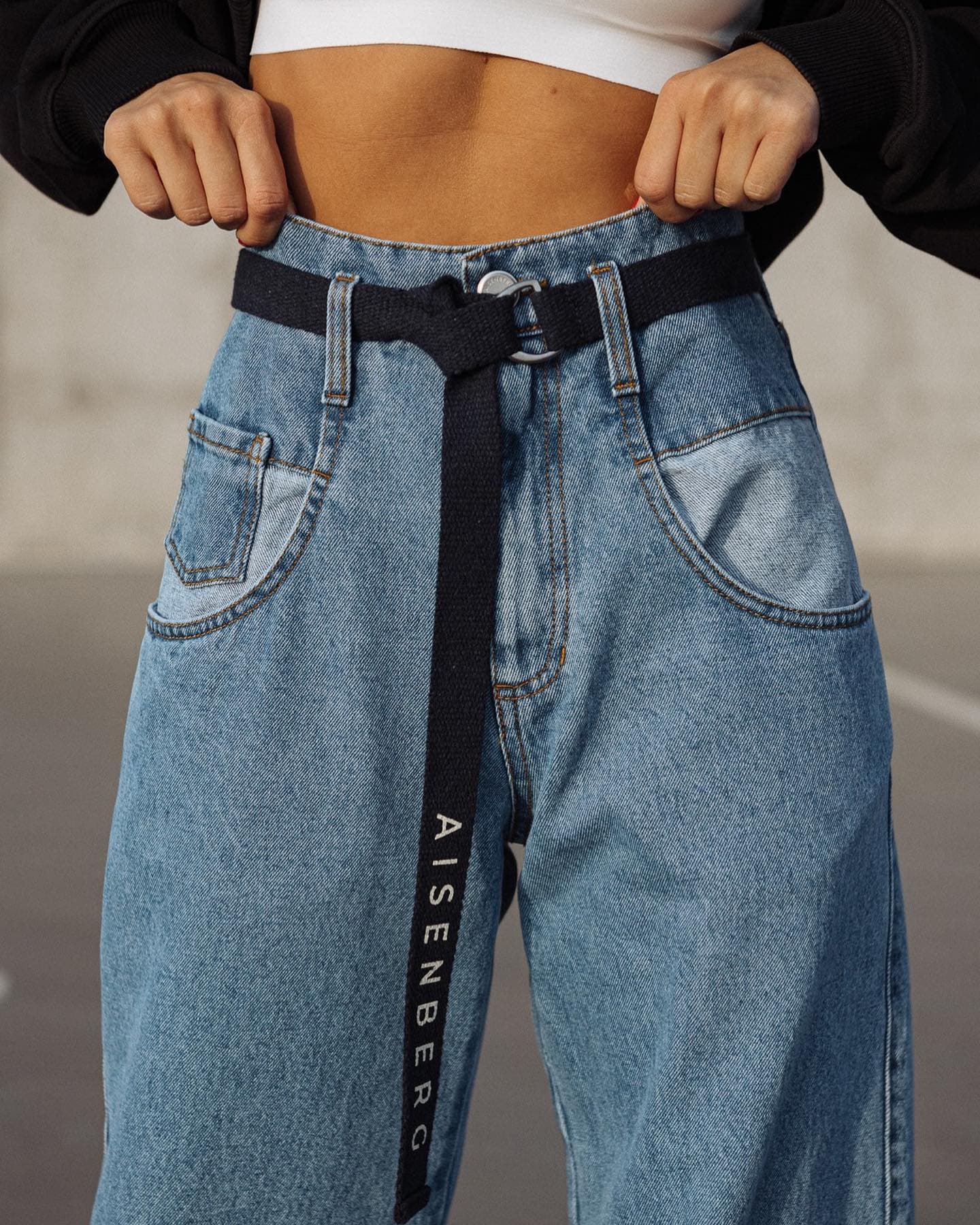 Модные женские джинсы фото №14