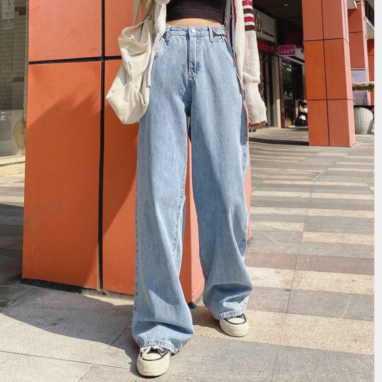 Модные женские джинсы фото №20