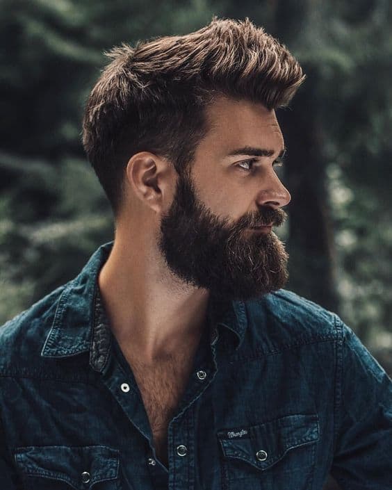 Брутальный стиль: самые модные мужские стрижки и дизайн бороды