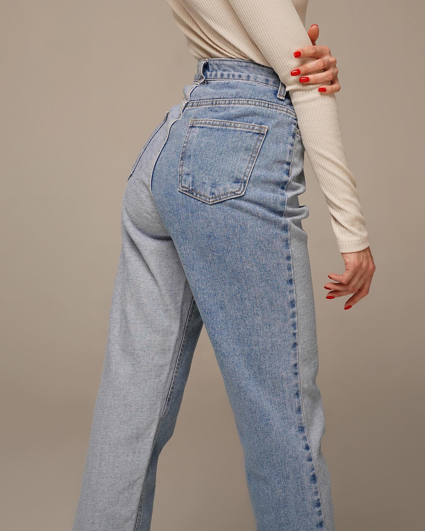 Модные женские джинсы фото №77