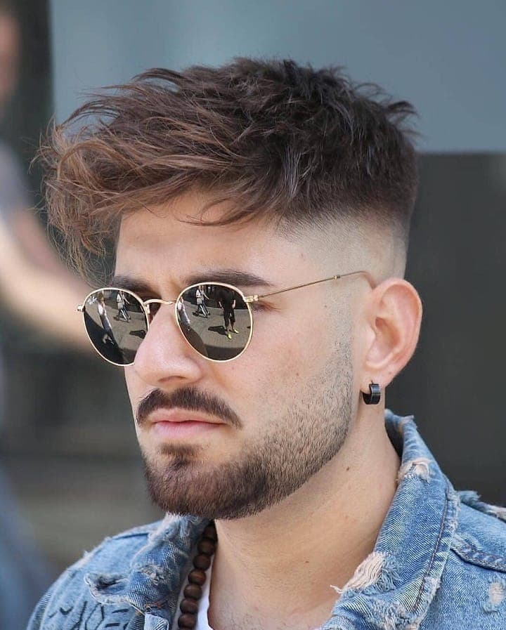 Mens Hairstyles With Beard